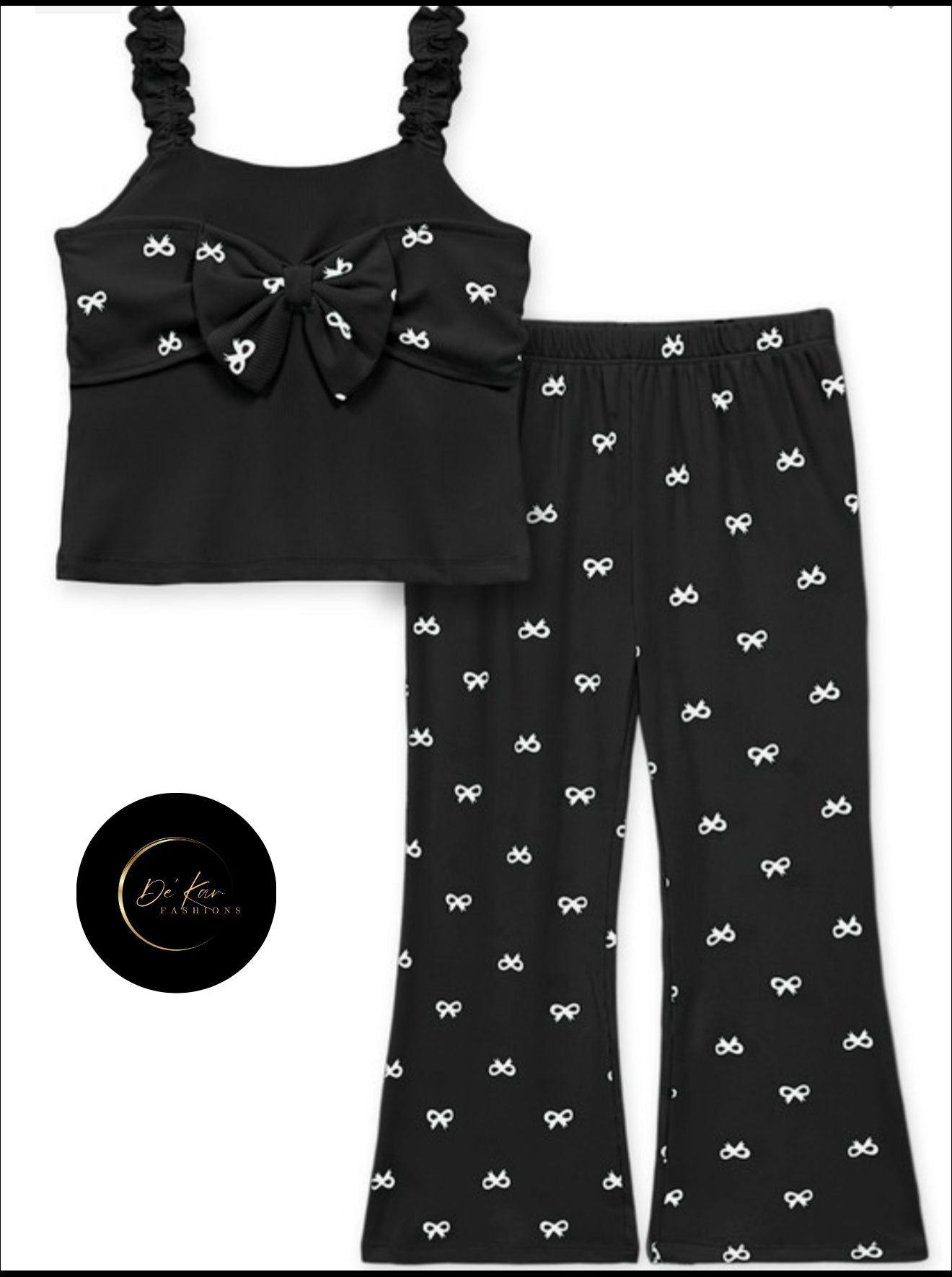 Bow Print Set-GIRLS