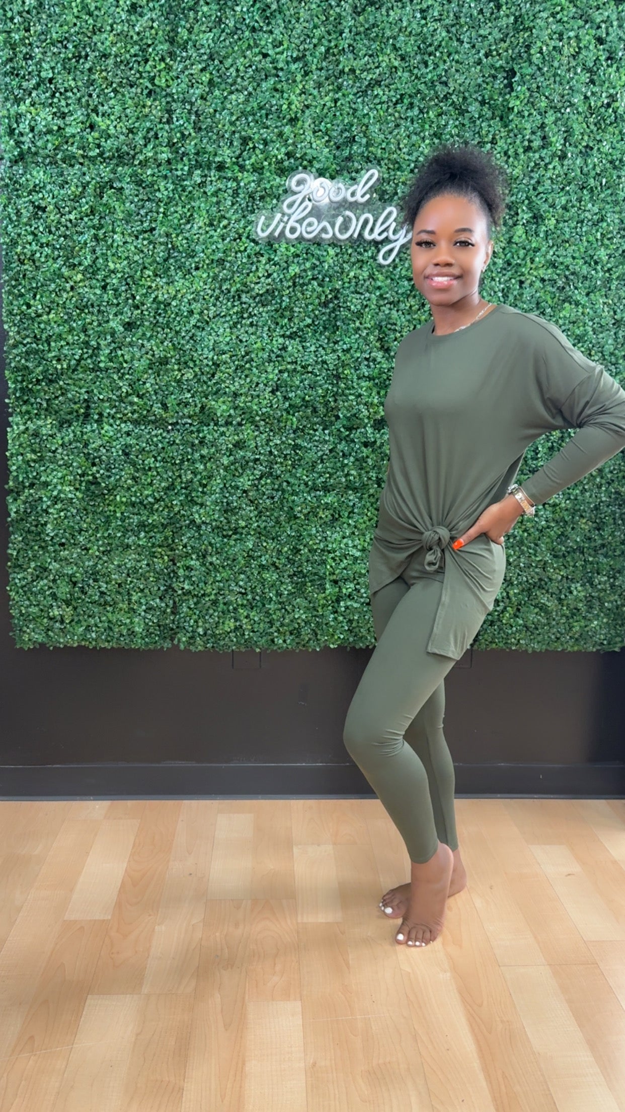 Relaxed Legging Set-Long