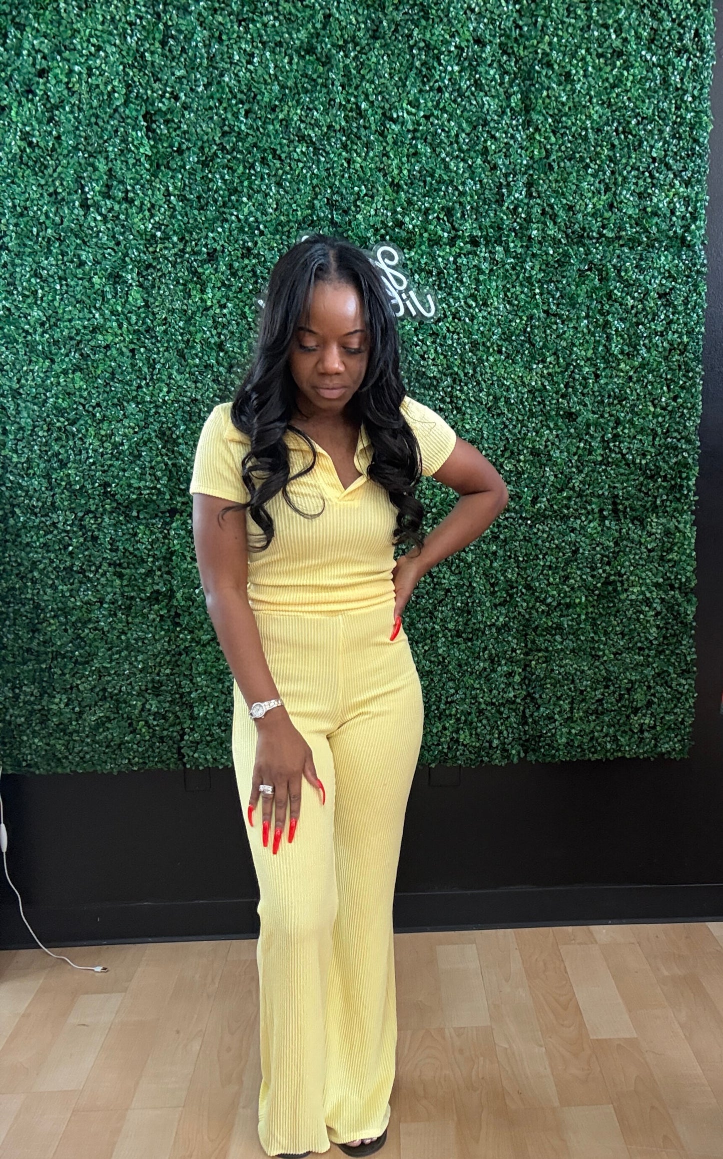 “Basking in Sunset” Yellow