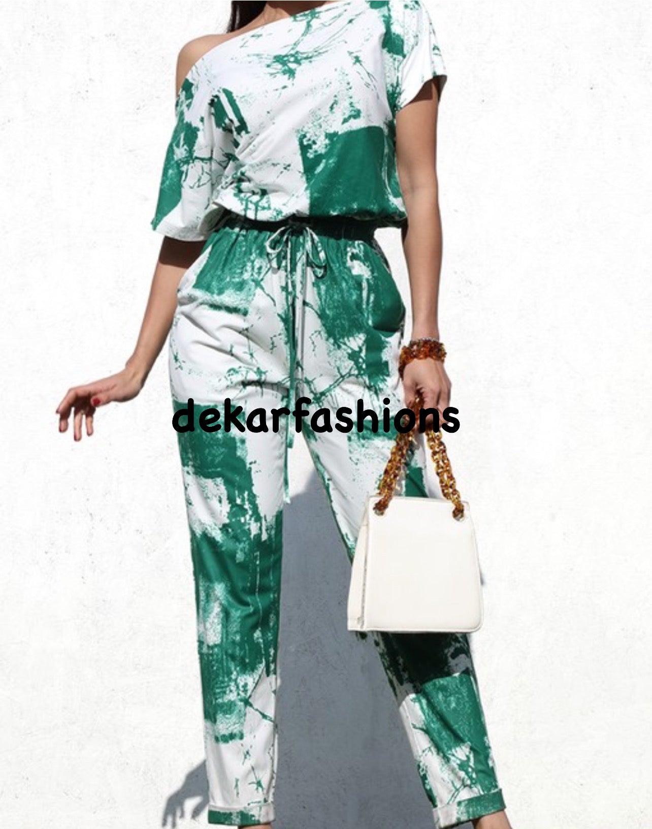 “Tye Dye” Jumper -Green