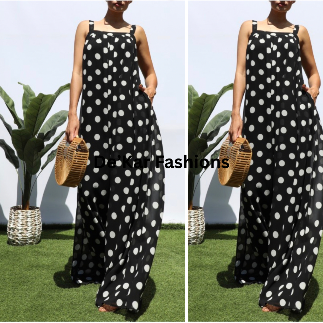 “Jess” Polkadot Jumpsuit