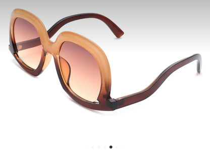 Round Oversized Sunglasses