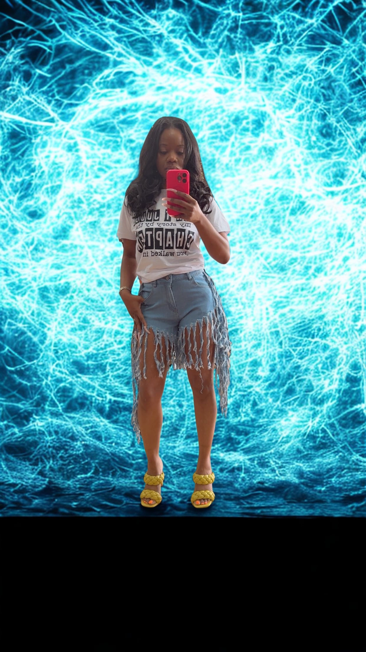 “Backyard Fringe Shorts”