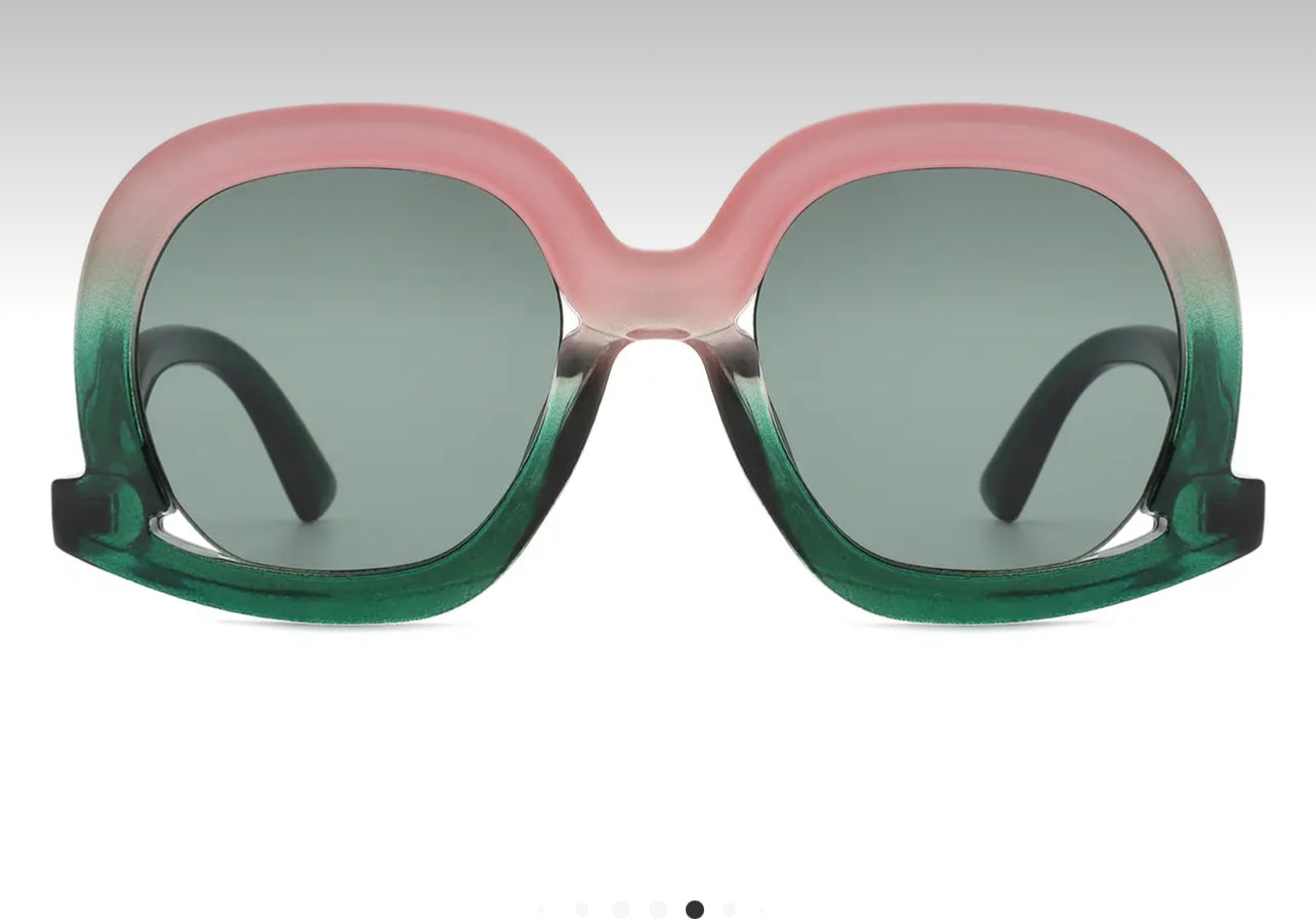 Round Oversized Sunglasses