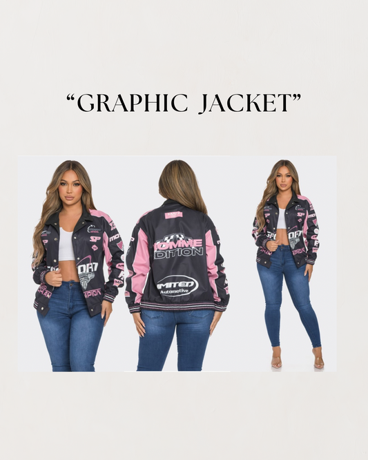 “GRAPHIC JACKET”