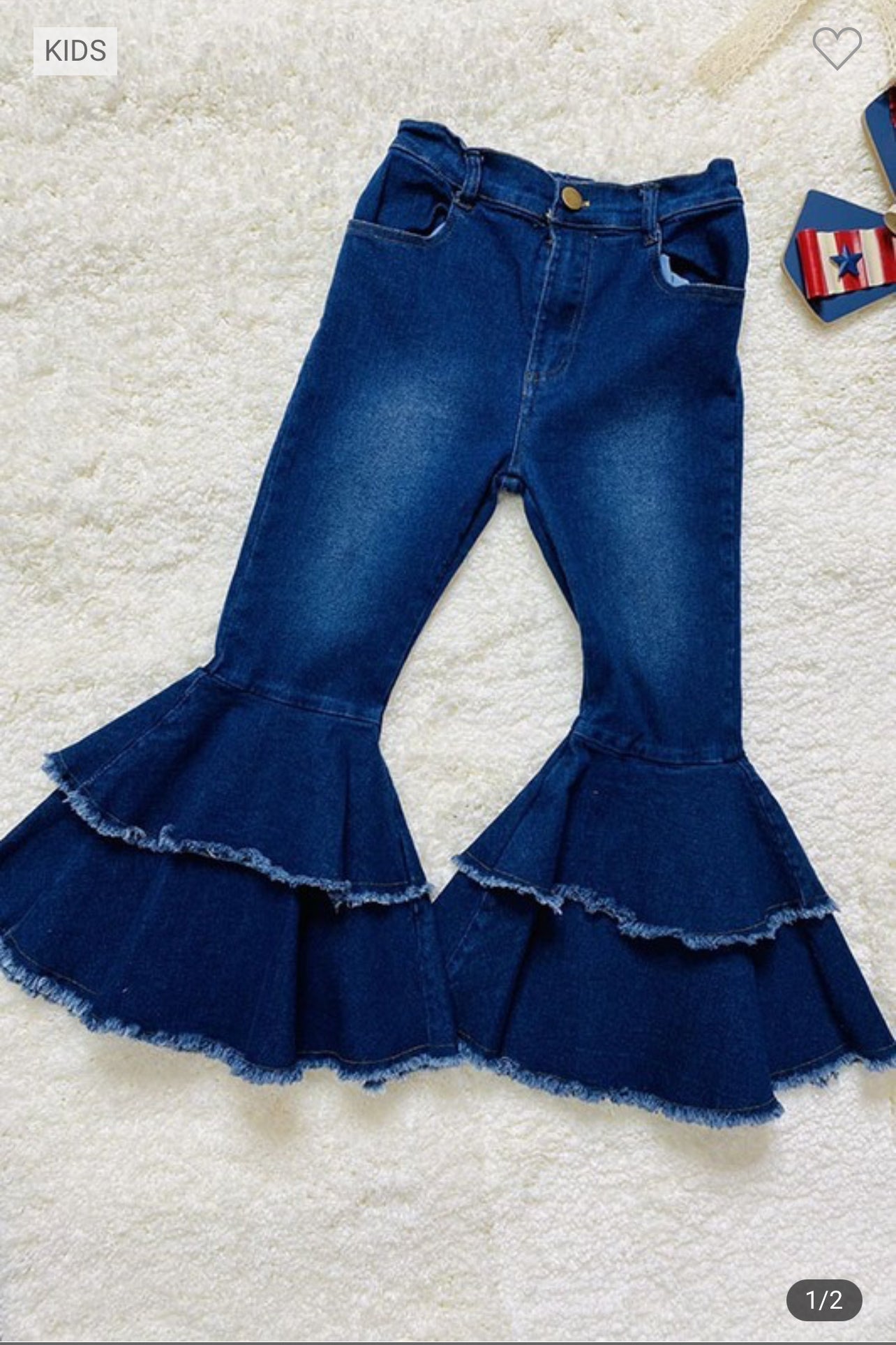 “Fancy” Bell Bottom Jeans