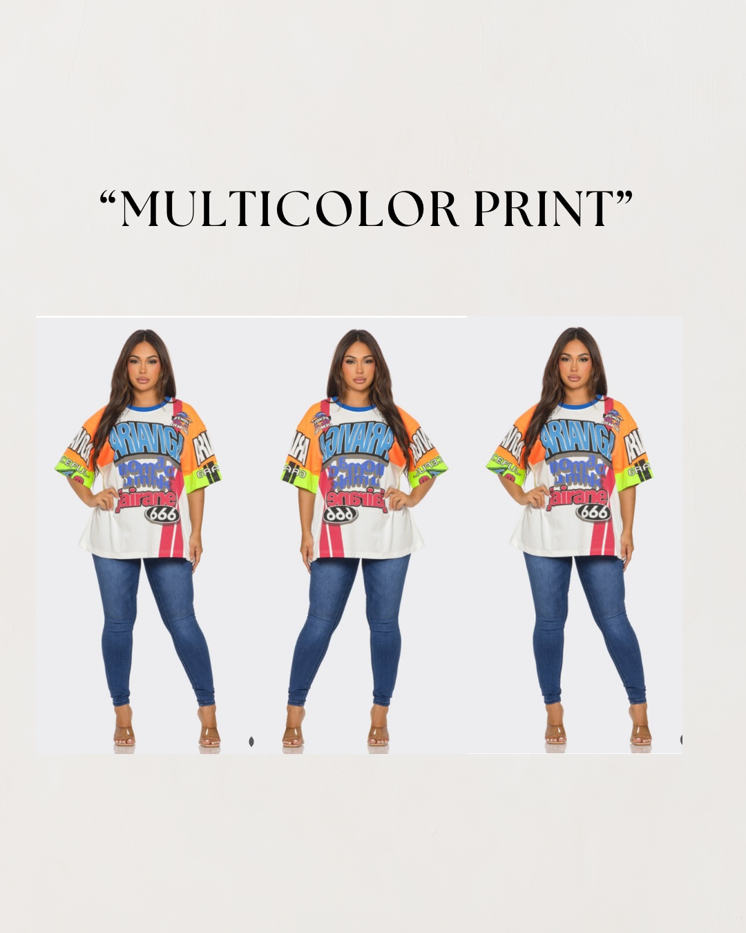 “MULTICOLOR PRINT”