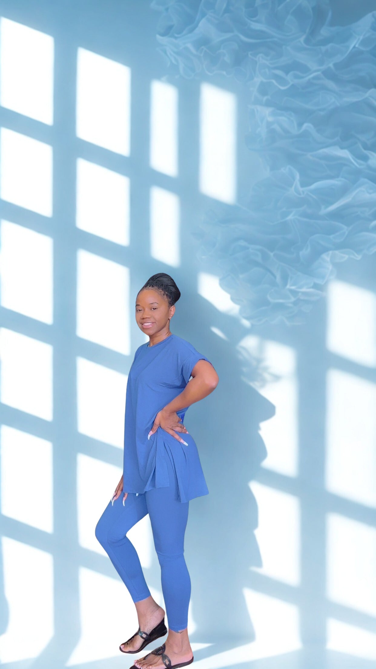 “Escape Purple” Relaxed Set