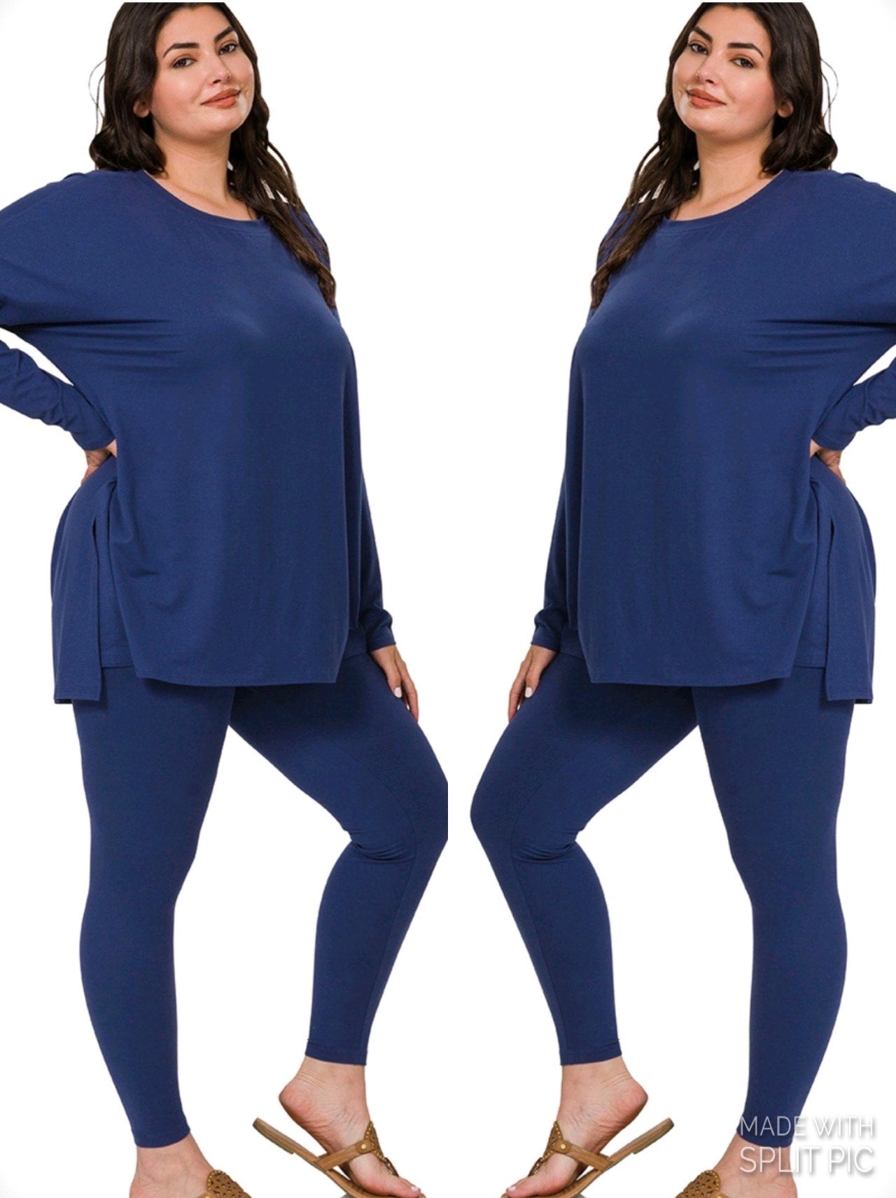 “Relaxed Legging Set” PLUS Long Sleeve