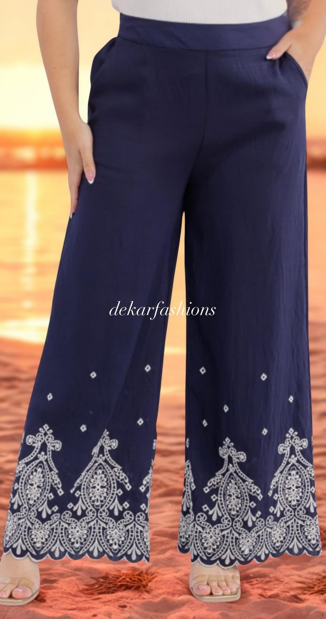 “Sasha” Linen Pants