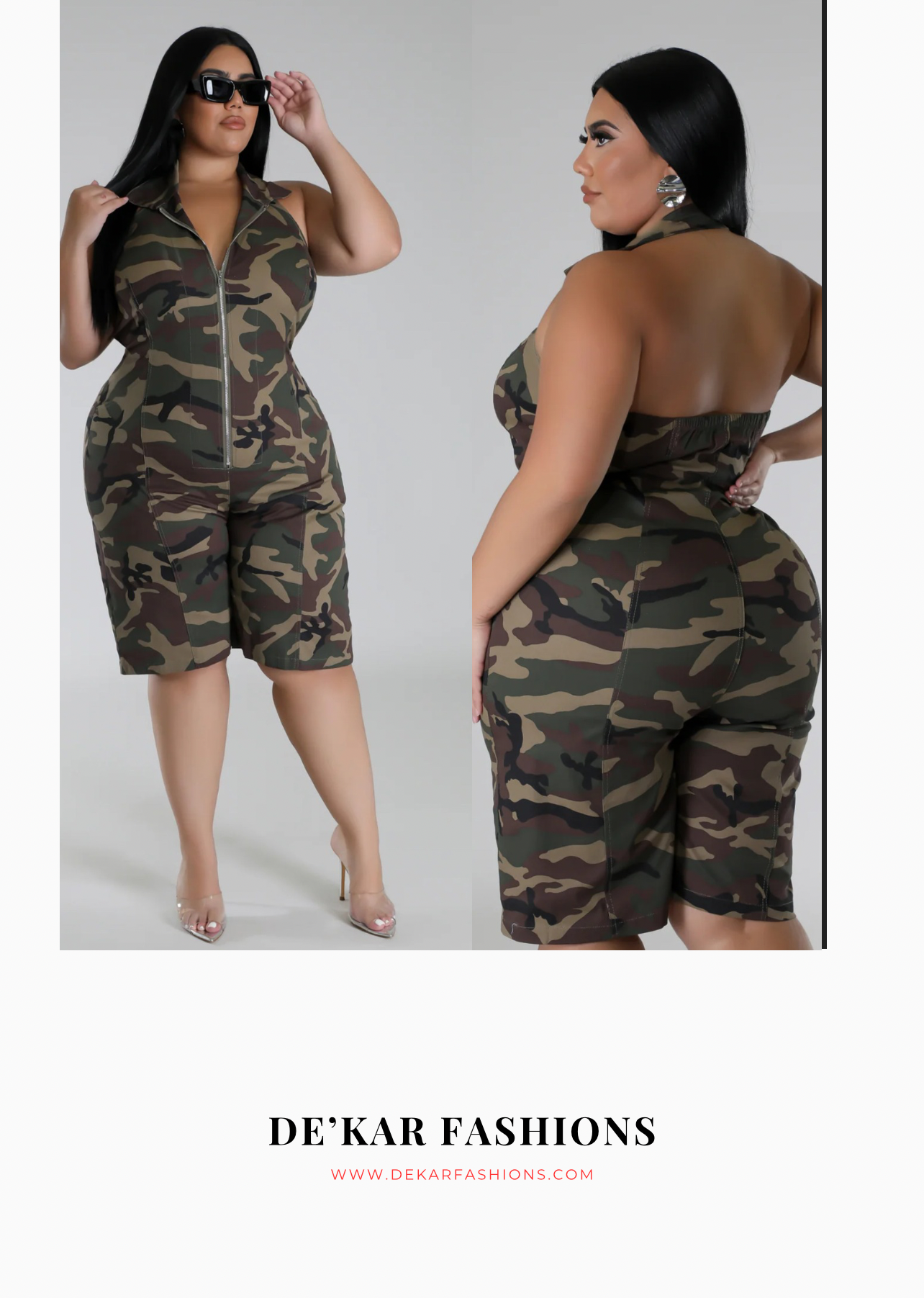 “Camo Romper” PLUS