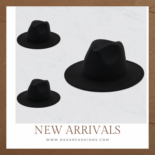 “Fedora” Black