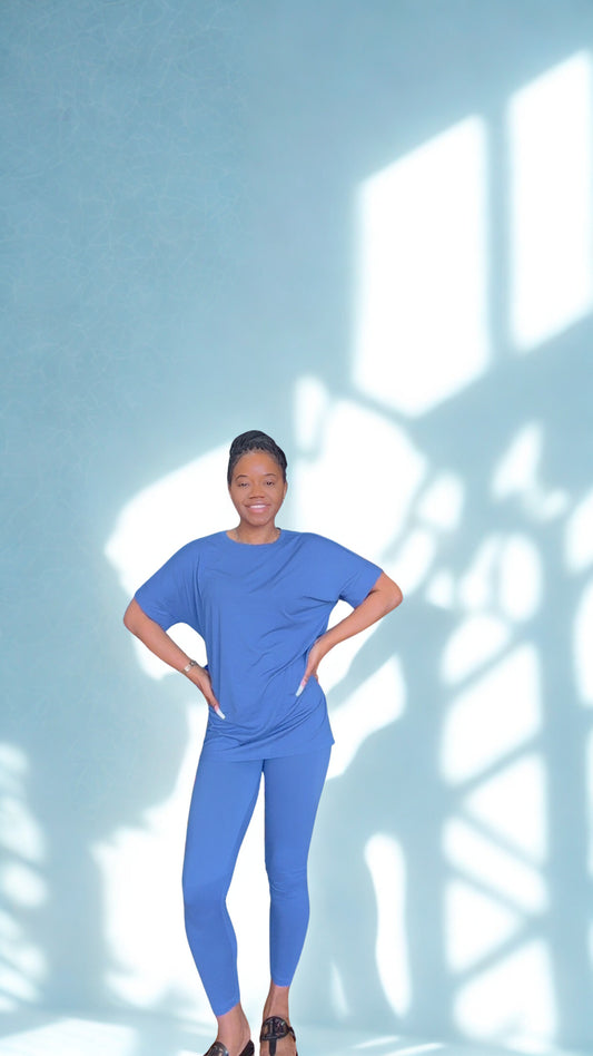 “Escape Purple” Relaxed Set