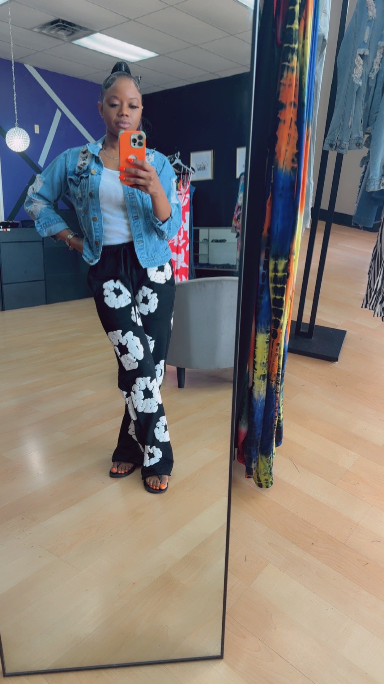 “Just Flowers” Pants